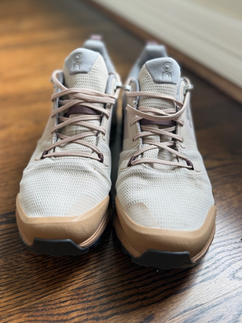 ON Running Cloudwander Men's Beige and Tan Hiking/ Trail Running Shows